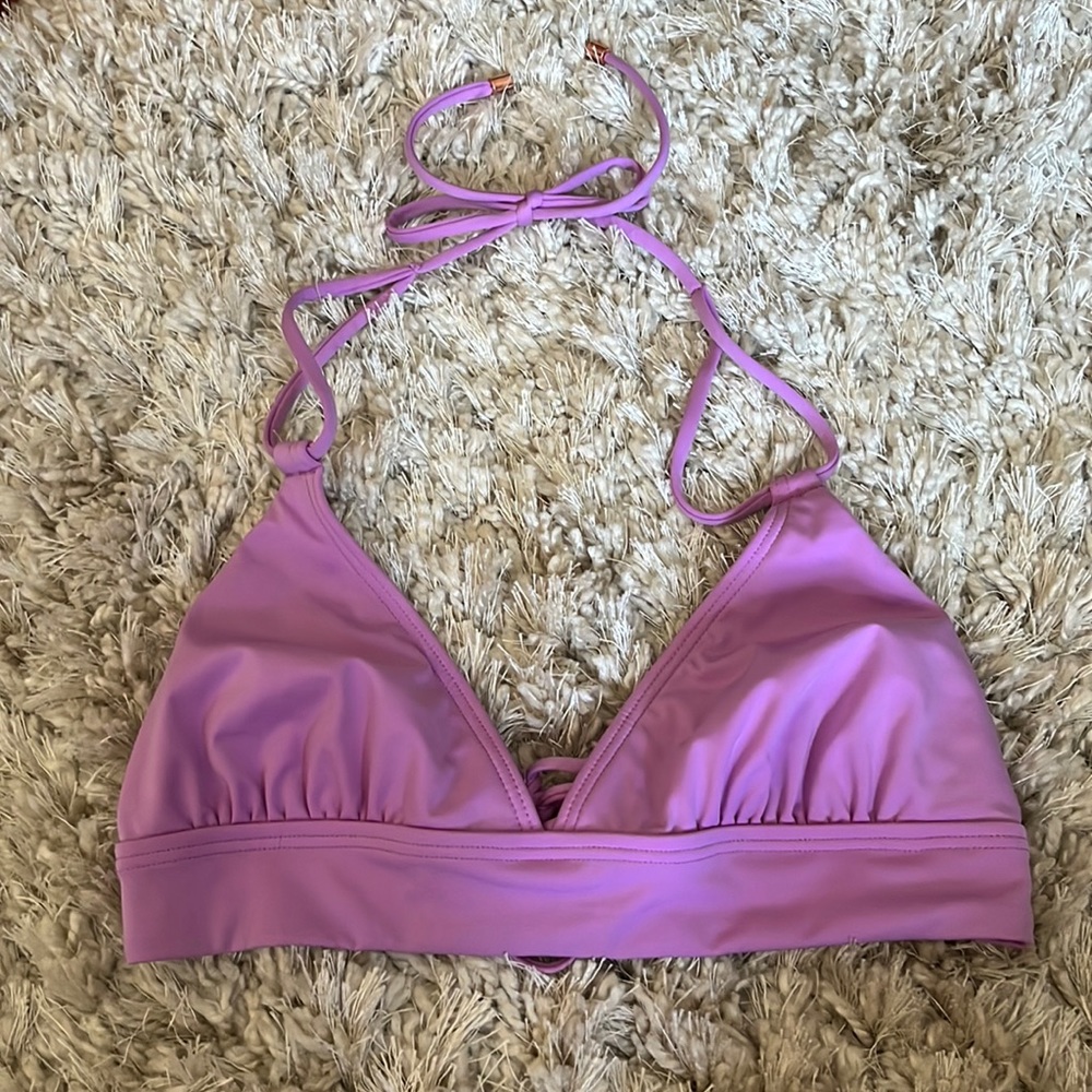 Purple Bikini Top